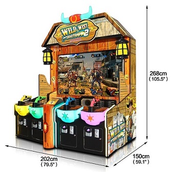 Wild West Shootout 2 Size
